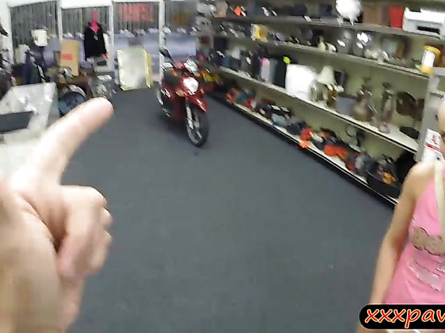 Cute blonde girl pounded by pawn dude