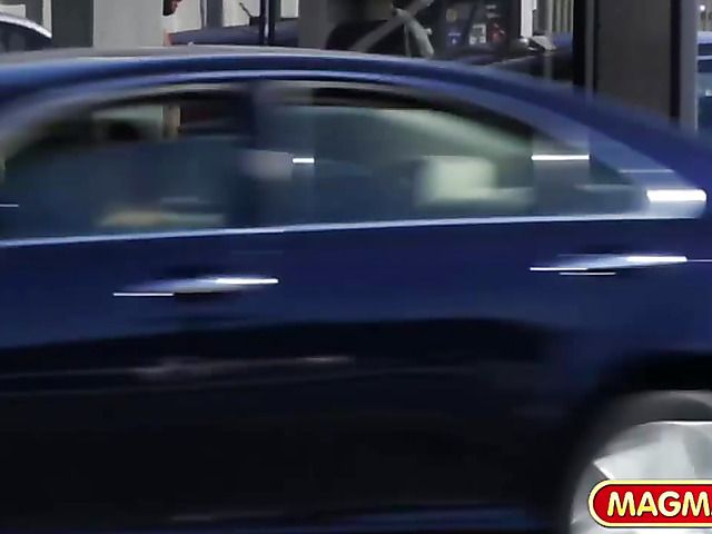 Busty girl with a hot ass picked up and fucked good