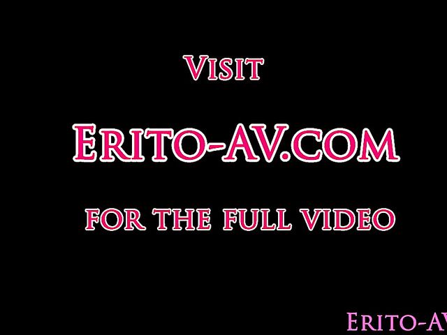 Sexy Japanese slut gets an ass creampie 