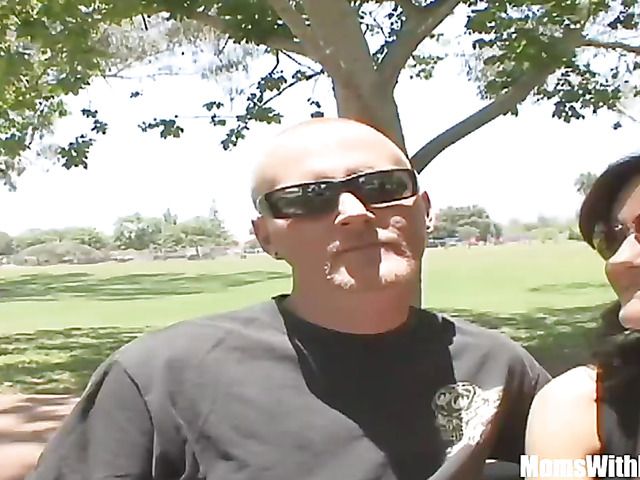 Big tits MILF gets banged hardcore for her husband to watch
