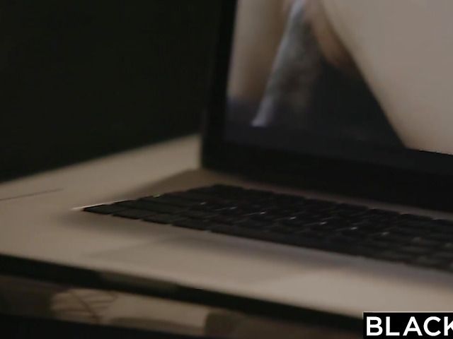 Huge black dick for babe in stockings