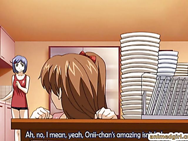 Busty hentai girls getting down and dirty