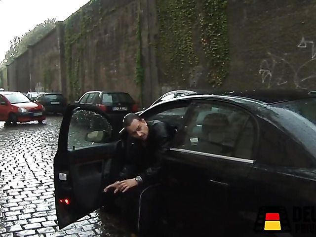 German blonde amateur gets nailed in the forest