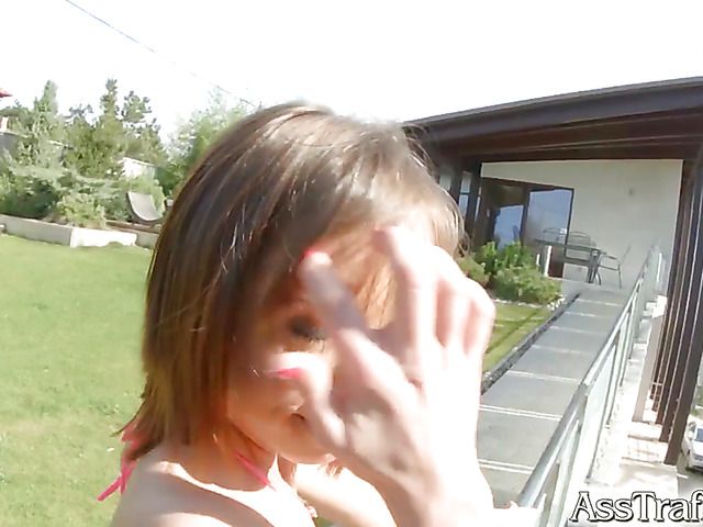 Flirtatious teen Tina Hot anal pounded 