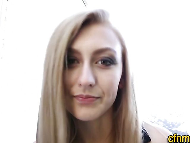 Beautiful teen amateur gets screwed POV