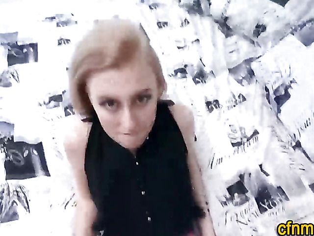 Beautiful teen amateur gets screwed POV