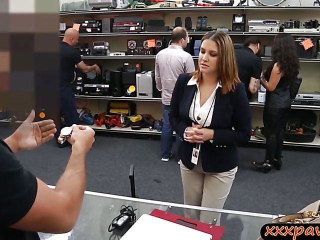 Busty milf sells wrist watch and fucked