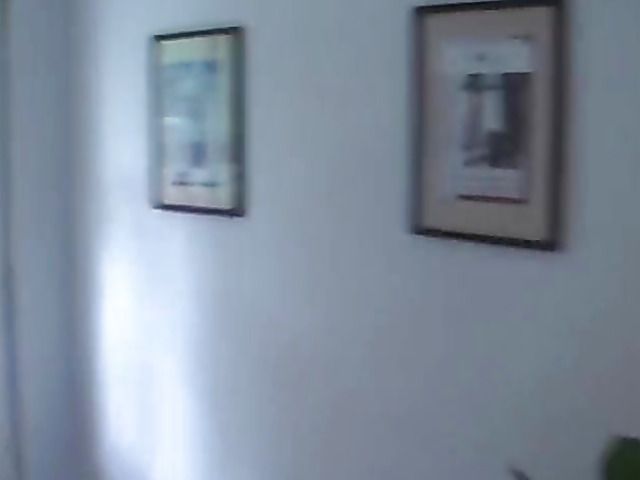 Fatty with huge melons gets nailed in the office