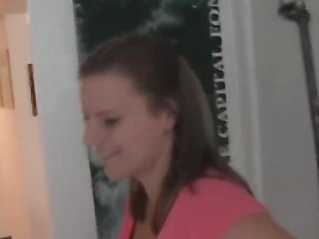 Fatty with huge melons gets nailed in the office