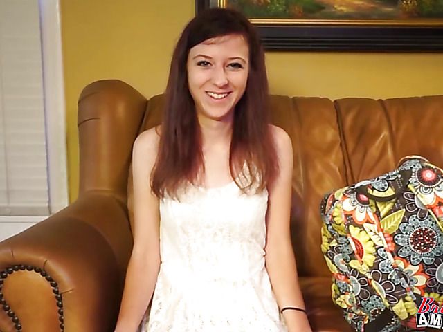 Innocent teen fucks on cam for the first time