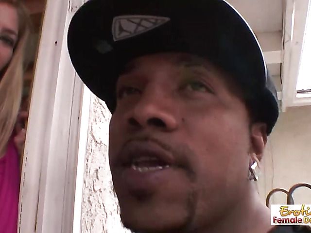 Tall MILF gets drilled by a huge black pole