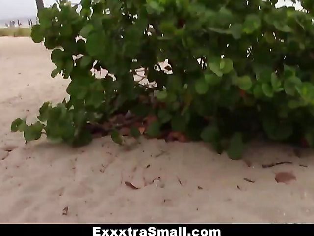 Petite Brazilian teen Gina Valentina gets a cock