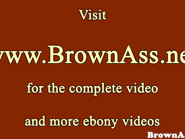 Busty ebony beauty riding white prick