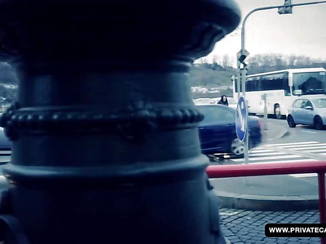 Skinny Czech model El Storm interviewed and fucked