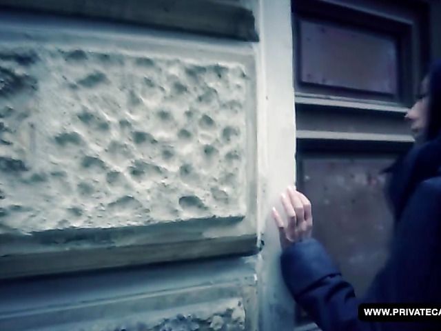 Skinny Czech model El Storm interviewed and fucked