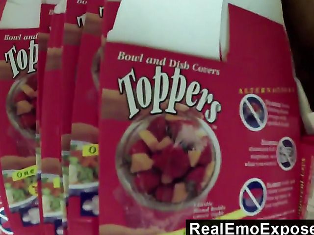 Tight teen with tattoos gets her bald pussy banged POV