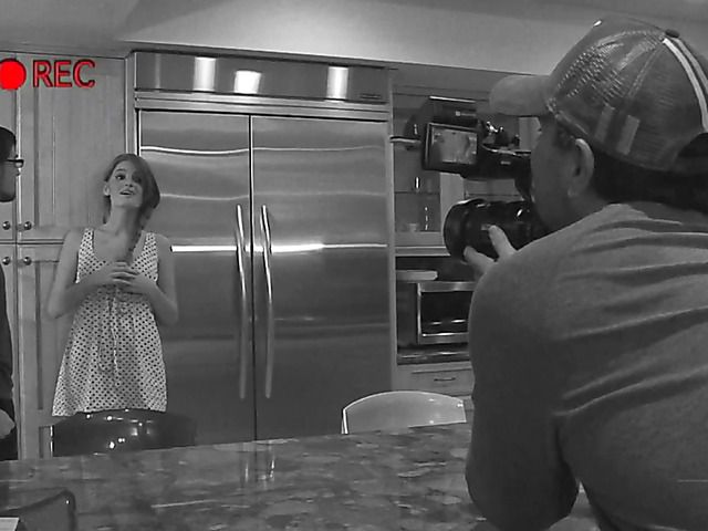 Girl with puffy nipples get boned in the kitchen