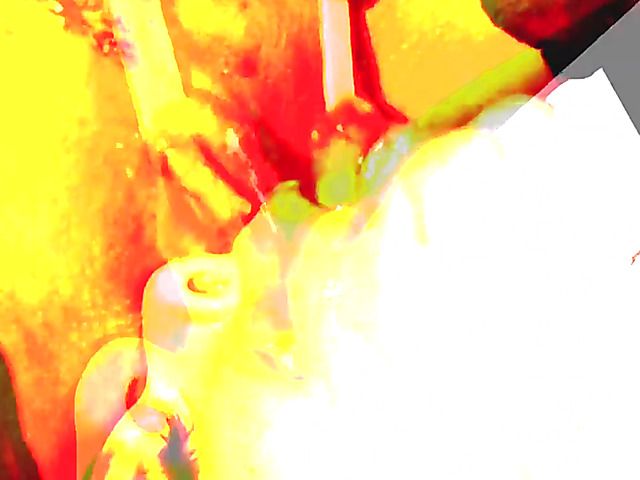 Lesbians in stockings play with ice cream