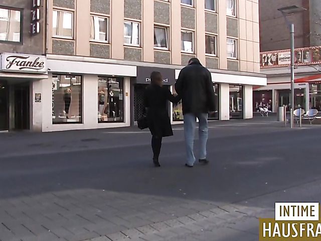 Big tits German brunette gets humped