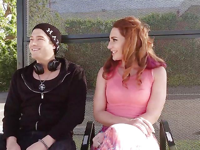 Public fuck in the backstreet with big ass Savannah Fox 