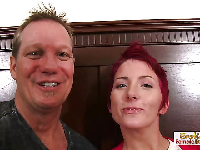 Mature MILF and her husband bang in bed for cam