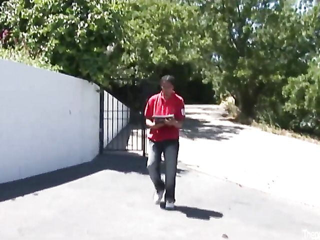 Busty MILF redhead gets banged by a black boy