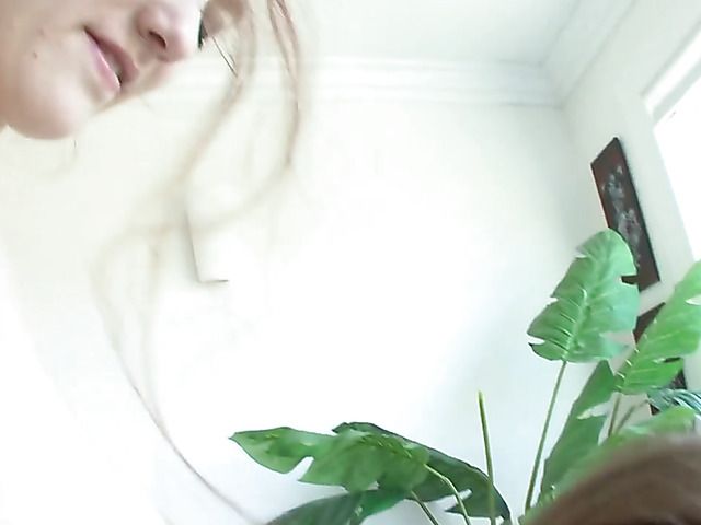 Redhead lesbian girl loves her friends hairy twat