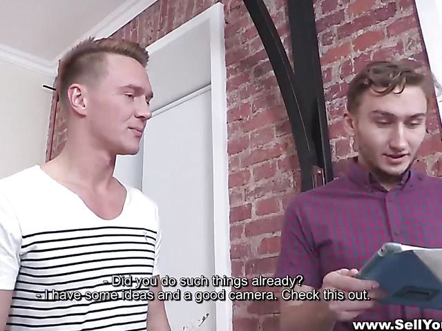 Young Russian redhead gets banged by her BFs buddy