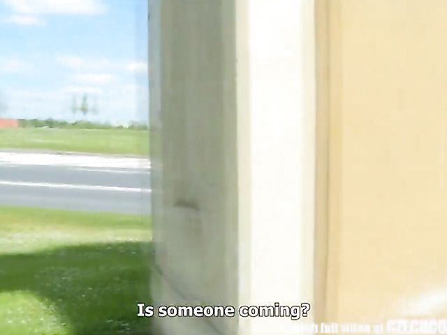 Czech couple have public sex for cash