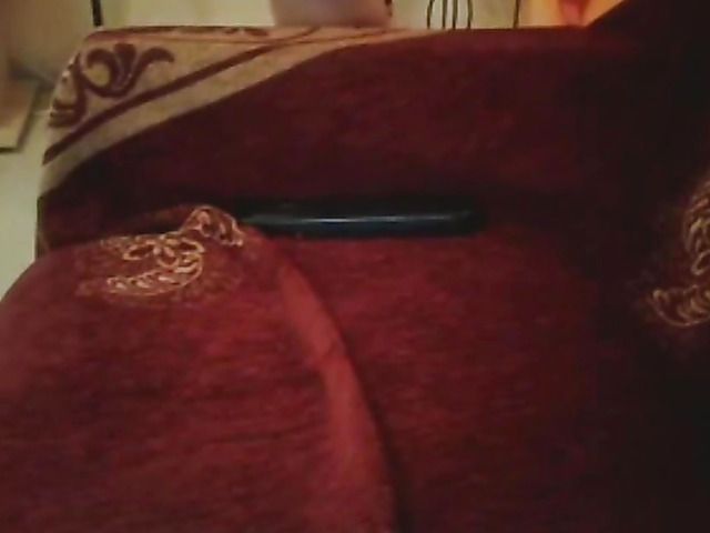 Crazy amateur DP masturbation session