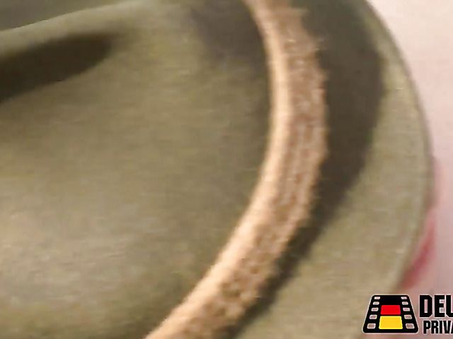 German chubby slut gets fucked in the forest