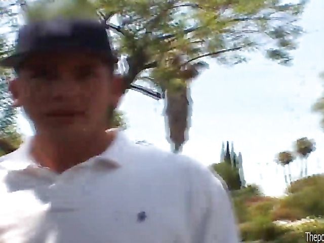 Petite brunette hottie picked up and banged