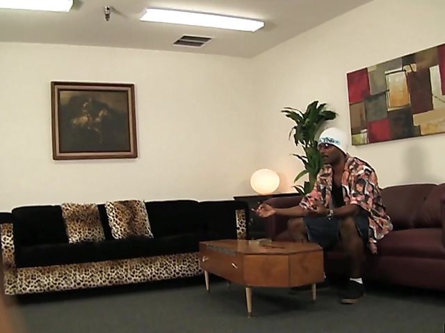 Blonde skinny slut Maia Davis takes a black dick