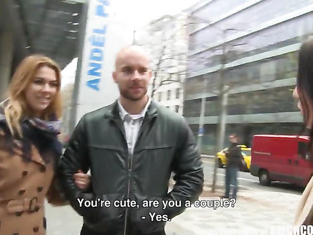 Group sex with Czech amateur couple