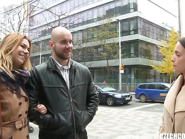 Group sex with Czech amateur couple