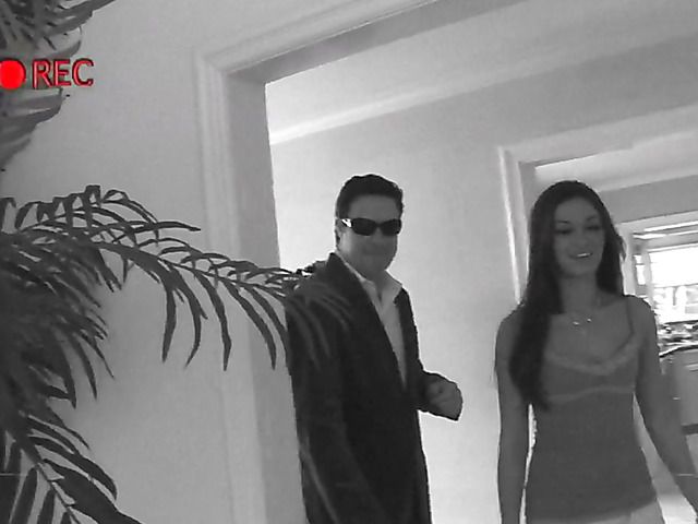 Man in shades has a threesome with Ashli Orion and Crissy Moon