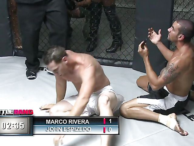 Guys fight for the right to fuck Mulani Rivera