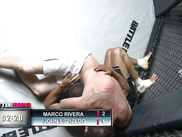 Guys fight for the right to fuck Mulani Rivera