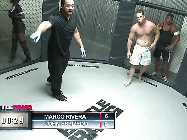 Guys fight for the right to fuck Mulani Rivera