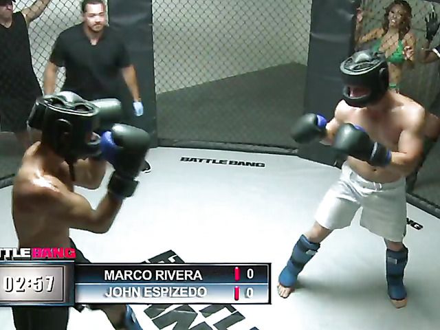 Guys fight for the right to fuck Mulani Rivera