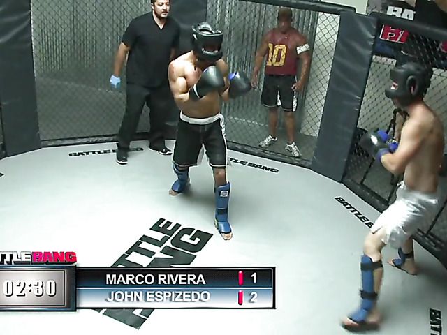 Guys fight for the right to fuck Mulani Rivera