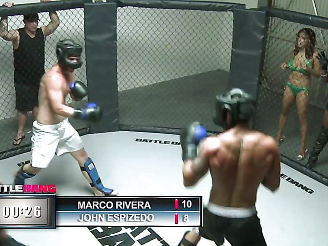 Guys fight for the right to fuck Mulani Rivera