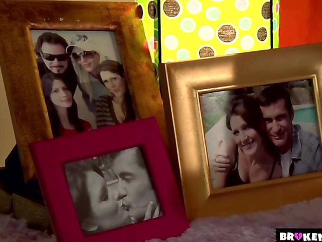 Hot Spanish brunette anal fucked in bed