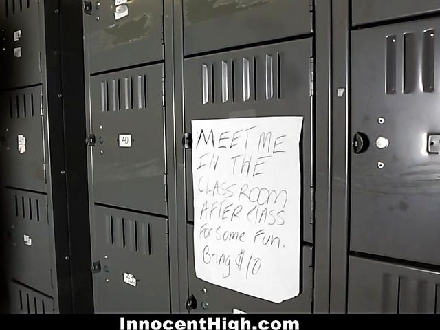 Schoolgirl gets her tight teen pussy slammed by her teacher