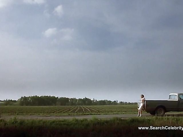 Skinny blonde actress sex scene in the barn