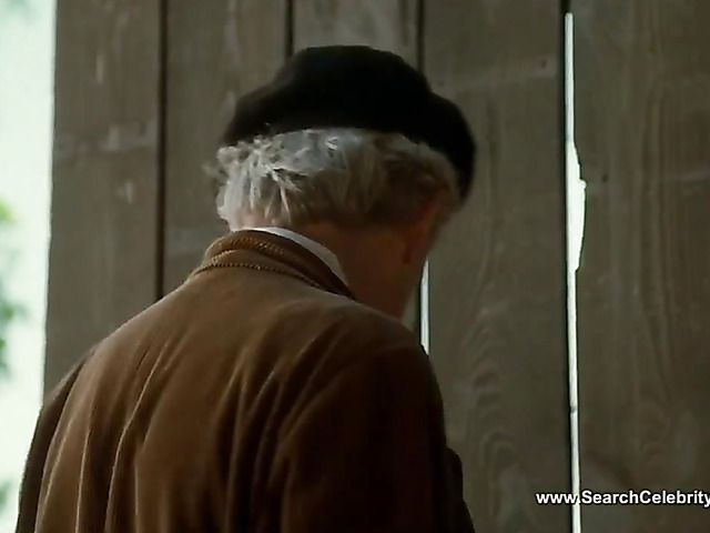 Skinny blonde actress sex scene in the barn