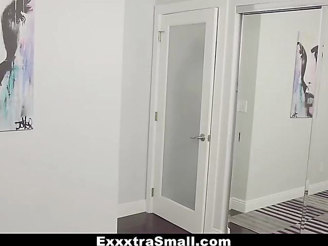 Exxxtra small latina gets filled with a big cock