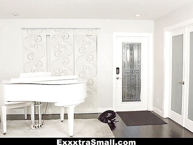 Exxxtra small latina gets filled with a big cock