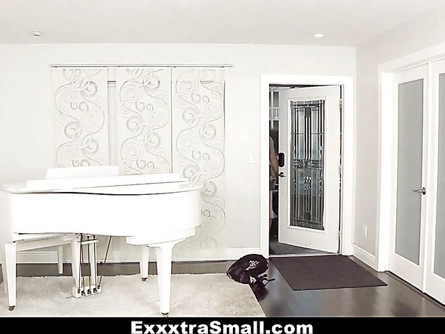 Exxxtra small latina gets filled with a big cock