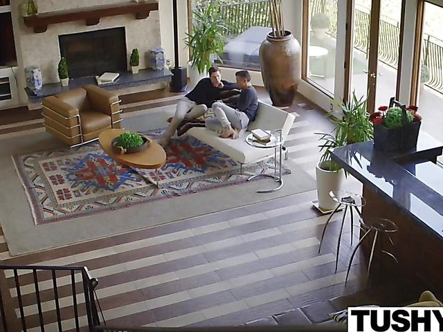 Busty anal addict Natasha Nice gets a DP